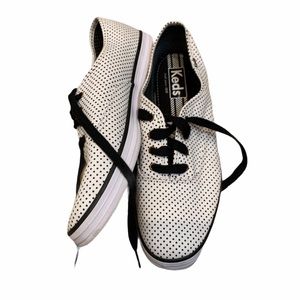 KEDS Black & White Polka Dot Size 10